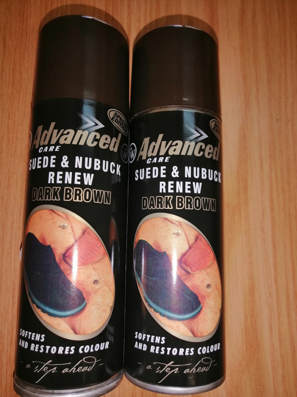 spray Shoe Polish - Dark Brown